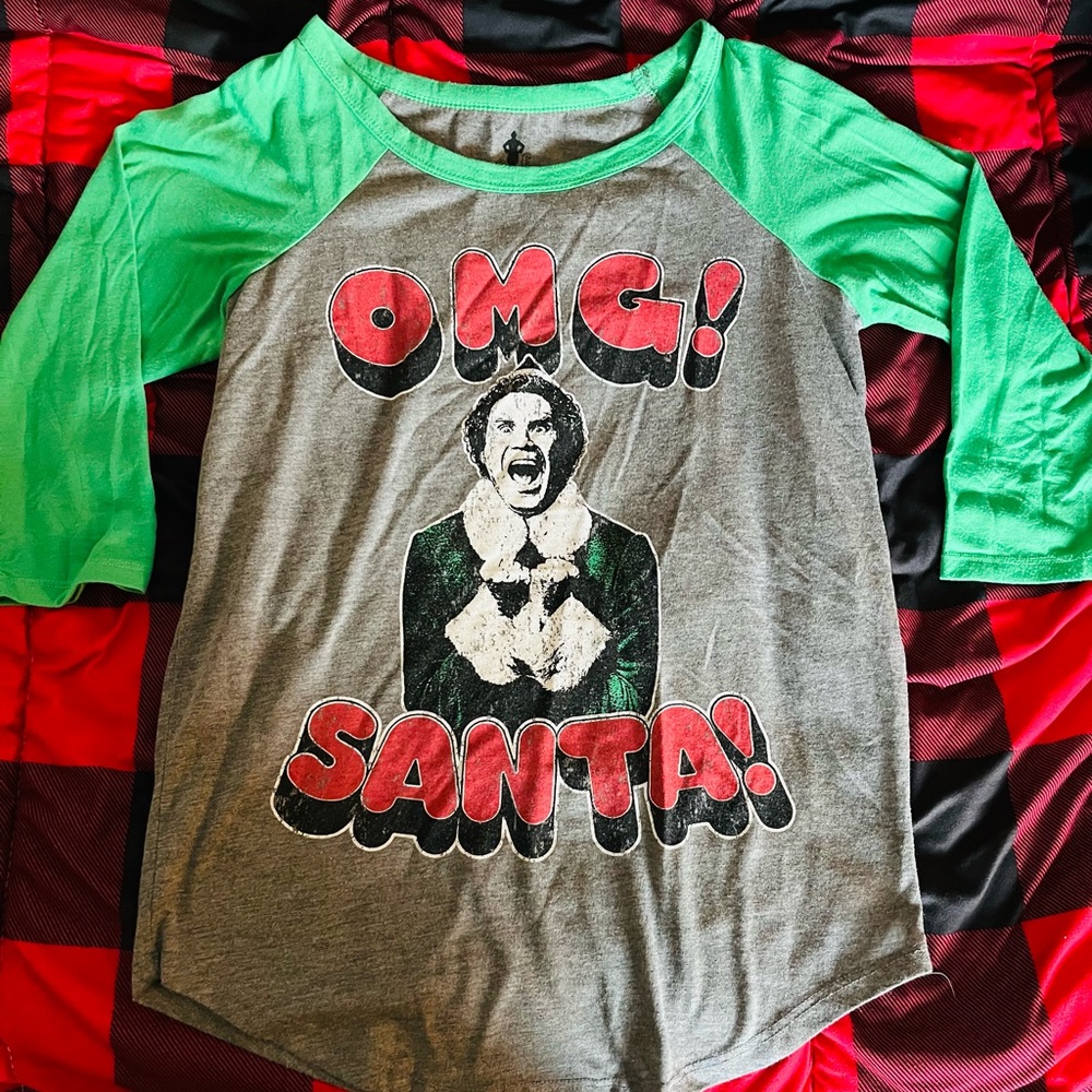 ‼️BOGO SPECIAL‼️Small 3/4” Sleeve Elf T-Shirt